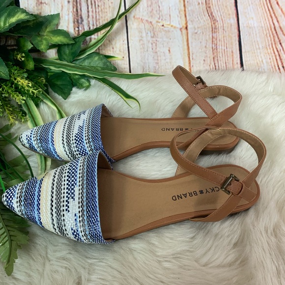 Lucky Brand Mackaby Woven Slingback Flats - Picture 3 of 6